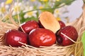 Red jujube--a traditional chinese food Royalty Free Stock Photo